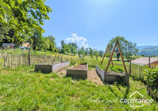 Maison en pierre rénovée avec jardin – 111 m² – Saint-Martin-en-Vercors (26420)