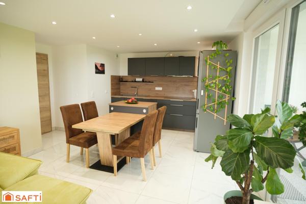 Appartement lumineux et moderne