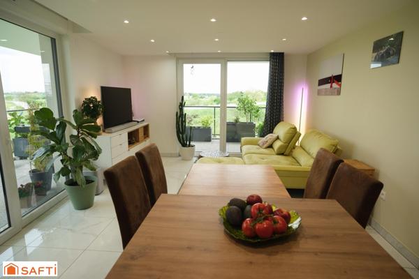 Appartement lumineux et moderne