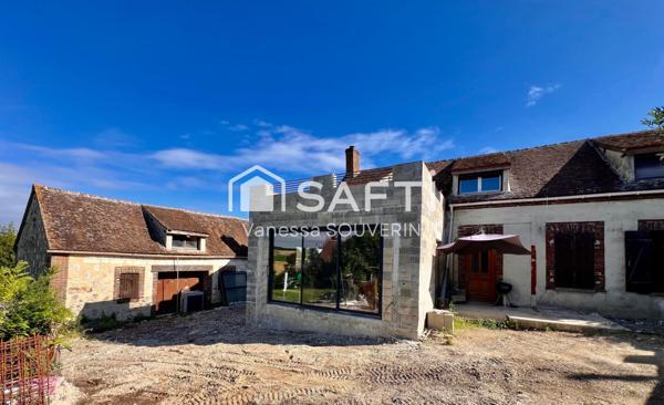 Maison T6 avec dépendance, garage sur 1220 M2 clos