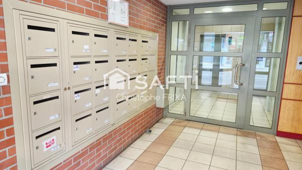 Appartement T3 proche jardin des plantes avec balcon et parking sous terrain
