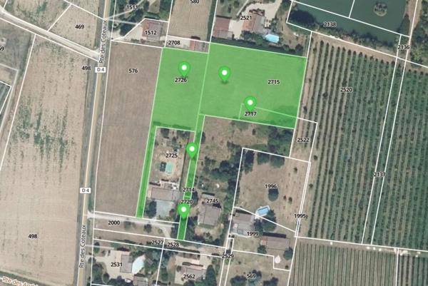 Gardonne (24680) – Terrain 6 910 m² – Permis accordé pour 5 maisons