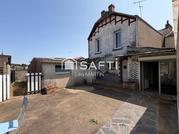 Maison 49m2 - 2 chambres - Grand jardin et extérieur