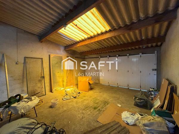 Maison 49m2 - 2 chambres - Grand jardin et extérieur