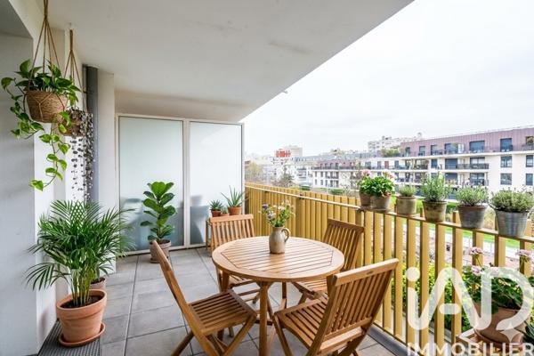 Appartement à vendre 3 pièces 63,25 m² Gentilly