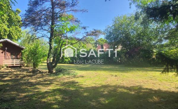 Terrain à bâtir de 1900 m2 VIABILISÉ