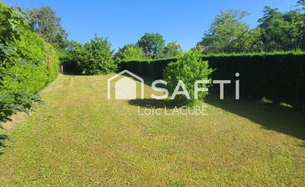 Terrain à bâtir de 1900 m2 VIABILISÉ