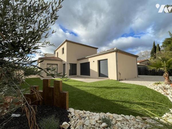VILLA NEUVE T4 R+1  de 121m² habitables SUR TERRAIN 618m²
