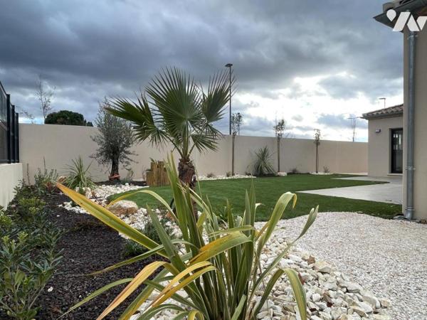 VILLA NEUVE T4 R+1  de 121m² habitables SUR TERRAIN 618m²