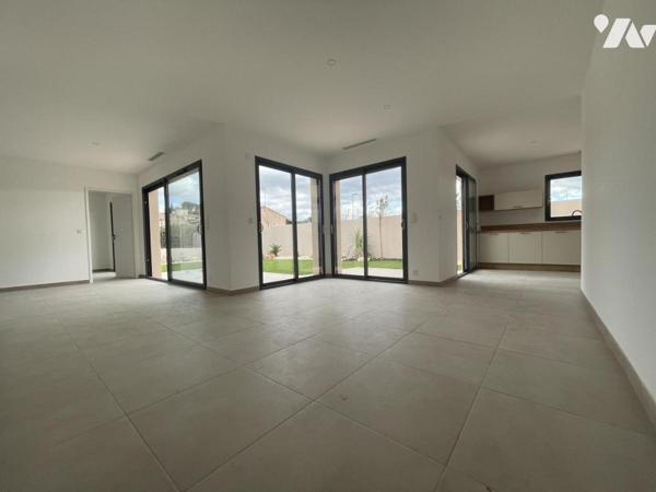 VILLA NEUVE T4 R+1  de 121m² habitables SUR TERRAIN 618m²