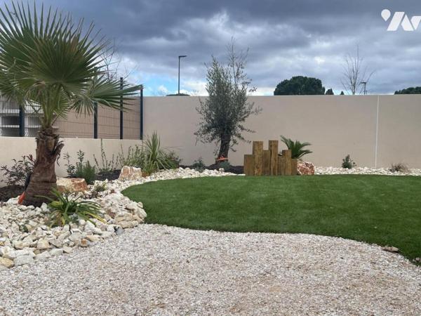 VILLA NEUVE T4 R+1  de 121m² habitables SUR TERRAIN 618m²