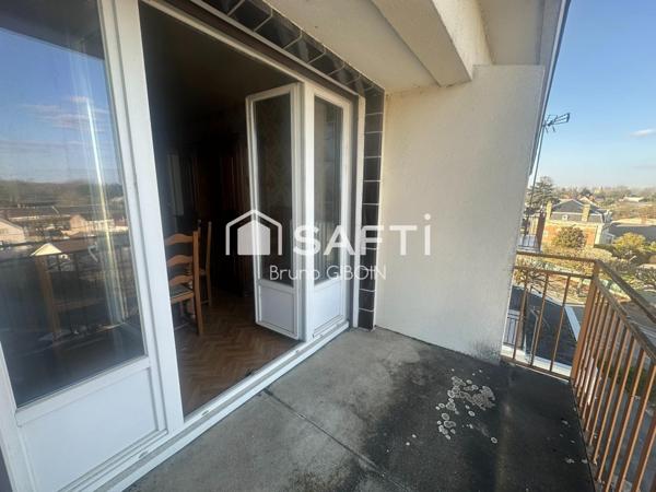 Appartement 2 pièces, 1 chambre, 1 cave