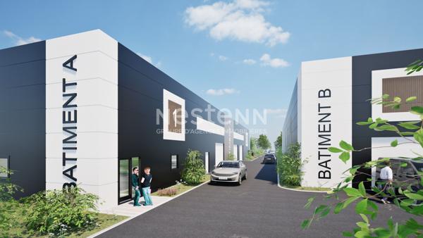 À VENDRE - Local d'activité neuf de 150m² à Theix - Divisible - Accès rapide voie express