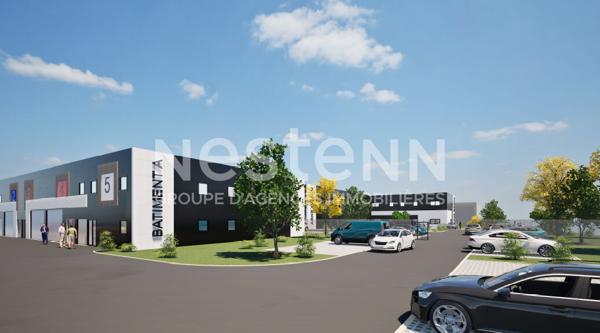 À VENDRE - Local d'activité neuf de 150m² à Theix - Divisible - Accès rapide voie express
