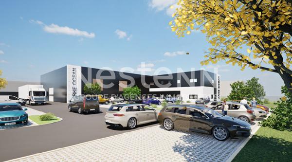 À VENDRE - Local d'activité neuf de 150m² à Theix - Divisible - Accès rapide voie express