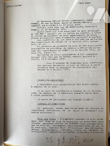 AGREABLE APPARTEMENT DE 91 m² DANS RESIDENCE PROCHE GARE ET COMMERCES