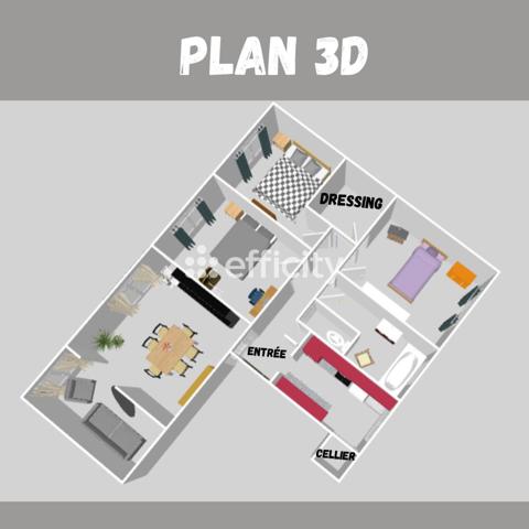 Appartement 5 pièces - 85 m²