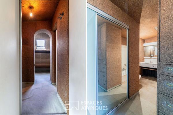 Appartement avec terrasse à réinventer au coeur du marais historique