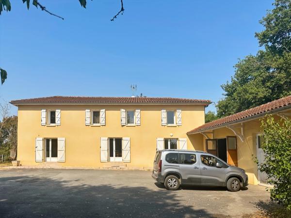 Maison en pierre à vendre 5 pièces MONTESQUIOU (32) - 147 m² habitables avec atelier 150 m2 - Terrain 2870 m2