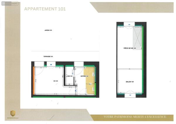 Appartement à vendre à Tours dans l'Indre-et-Loire (37000), ref : 001/2499   
TOURS