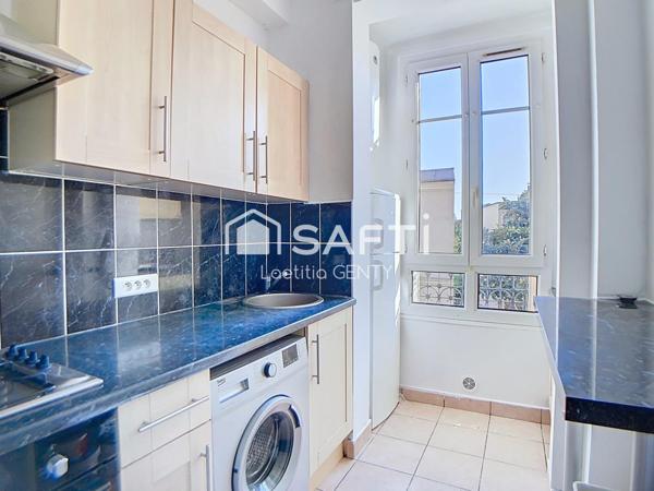 COLOMBES – PETITE GARENNE – 3 PIÈCES AVEC BALCON ET CAVE