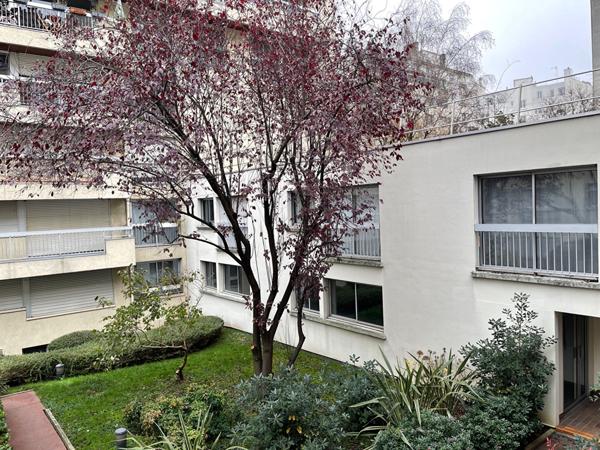 Michel -BIZOT / PORTE de CHARENTON résidence de STANDING sécurisée, studio 24 m² sur cour arborée