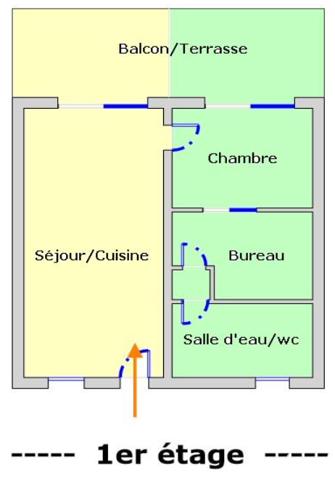 Appartement à vendre 3 pièces 46 m² Peymeinade