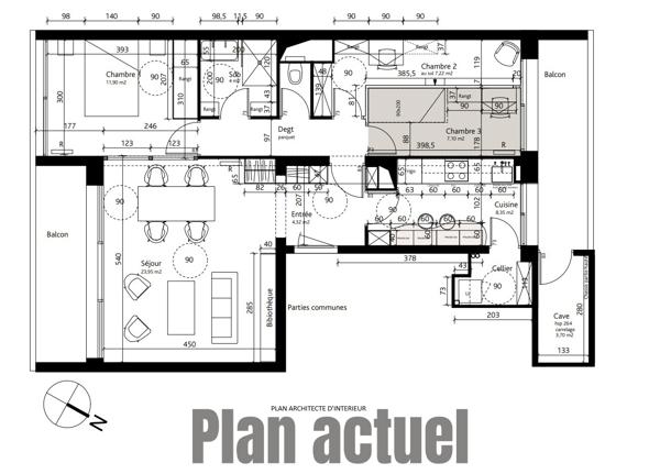 Appartement
         3 pièces
        - 72 m² Bien prestige 429 000 € *