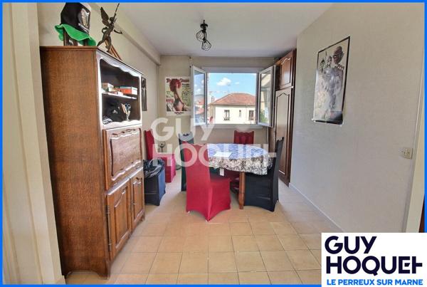 Appartement 3 pièces avec balcon et parking