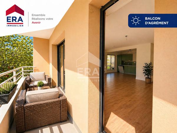 T3 lumineux avec balcon plein sud + parking ? cadre de vie recherché