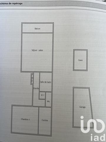 Appartement à vendre 2 pièces 46 m² Saint-Hilaire-de-Riez