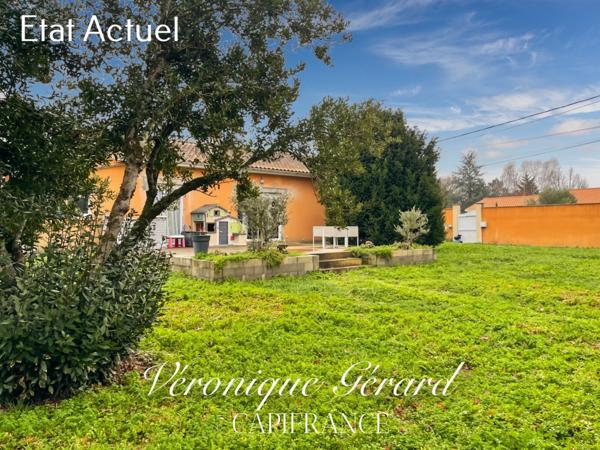 Maison de Plain-Pied sur 3049 M2 de terrain ideal investisseur