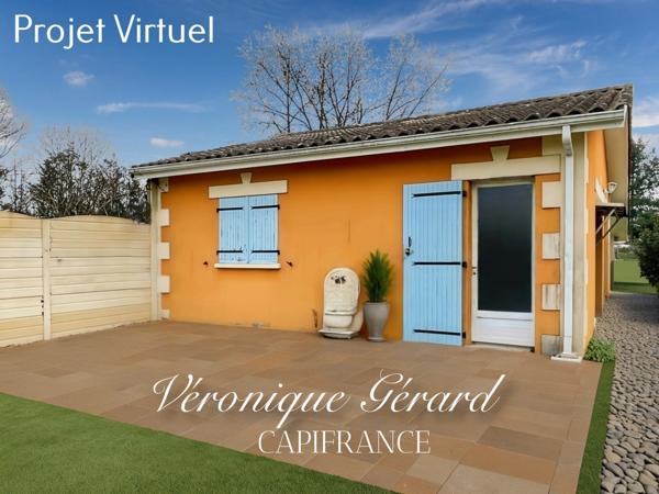 Maison de Plain-Pied sur 3049 M2 de terrain ideal investisseur