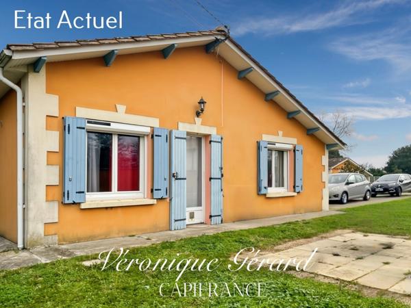 Maison de Plain-Pied sur 3049 M2 de terrain ideal investisseur