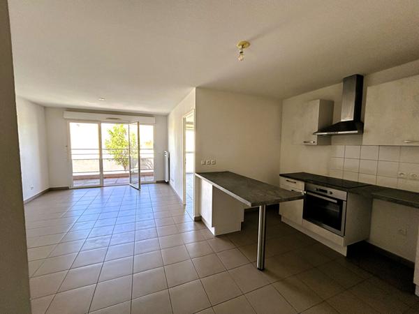 Perpignan Sud, secteur recherché de Porte d'Espagne, appartement 4 pièces 71 m² en très bon état avec 2 places de parking