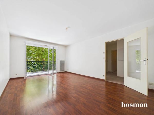 Ravissant appartement T2 de 49,39 m2 avec balcon de 8 m2 et garage boxé - Quartier Beaujoire à Nantes