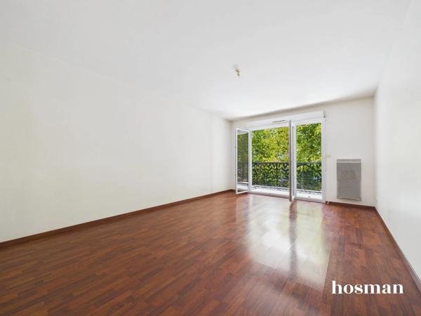 Ravissant appartement T2 de 49,39 m2 avec balcon de 8 m2 et garage boxé - Quartier Beaujoire à Nantes
