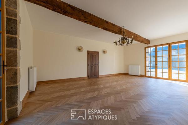 Longère XVII siècle – Rénovation d’exception à 20 minutes de Rennes