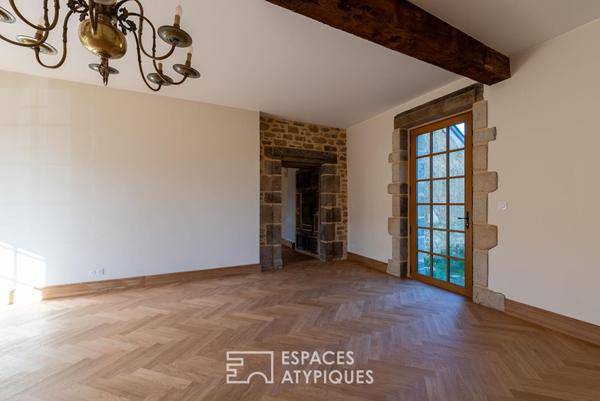 Longère XVII siècle – Rénovation d’exception à 20 minutes de Rennes