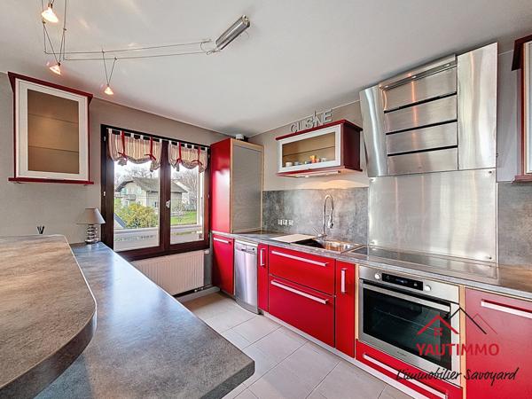 Lucinges (74380) À vendre – Spacieux appartement T5 de 127 m² avec terrasse, garage et parking – Lucinges