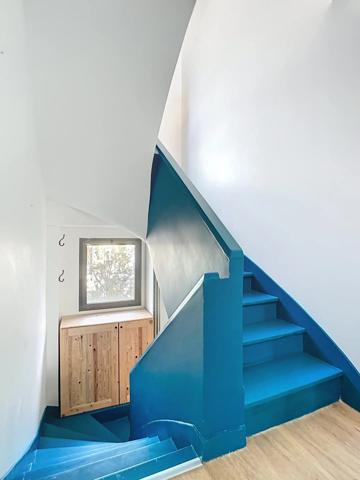 Maison de ville – Rennes Saint-Hélier, volumes et jardin