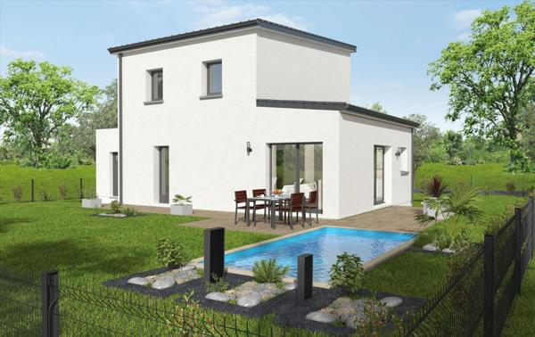 Terrain + Maison à vendre 4 pièces - 97 m²