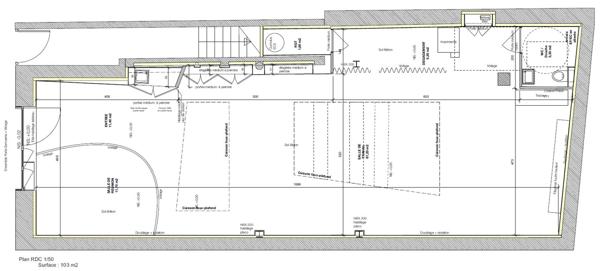 Bordeaux (33800) À louer – Local professionnel refait à neuf – 103 m² (Bordeaux)