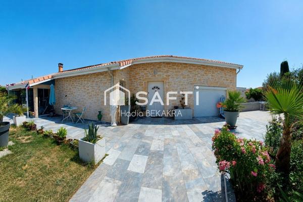 MAISON FAMILIALE – 100 m² – 4 CHAMBRES – TERRAIN 528 m² - SAINT-RAMBERT-D'ALBON