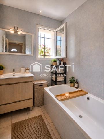 MAISON FAMILIALE – 100 m² – 4 CHAMBRES – TERRAIN 528 m² - SAINT-RAMBERT-D'ALBON