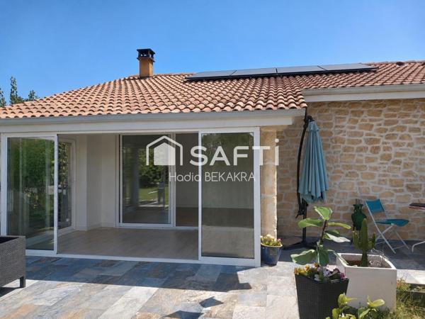 MAISON FAMILIALE – 100 m² – 4 CHAMBRES – TERRAIN 528 m² - SAINT-RAMBERT-D'ALBON
