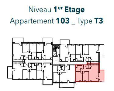 Appartement à vendre 3 pièces 70 m² Aumetz