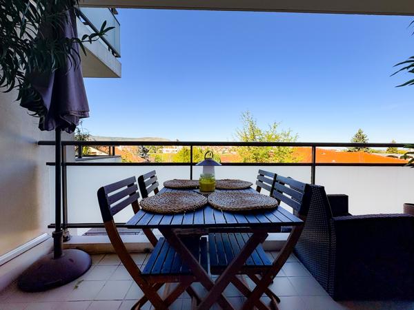 Appartement T3 77m² avec balcon et garage