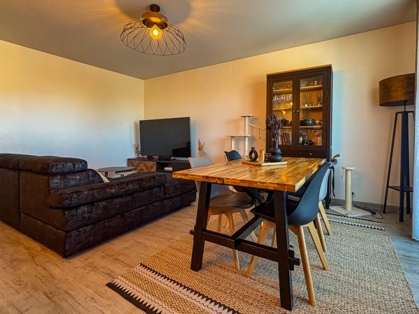 Appartement T3 77m² avec balcon et garage