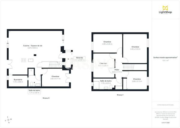 Vente Maison 6 pièces de 128m² - 95110 Sannois